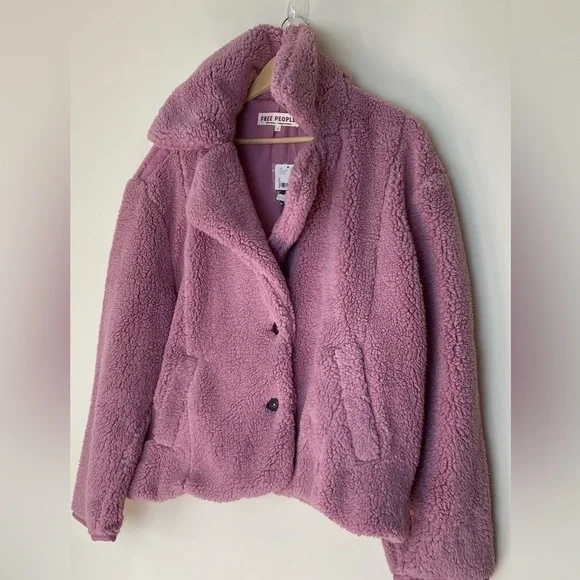 Free People Joplin Cozy Jacket Faux Fur​​​​​​​ - Picture 9 of 14